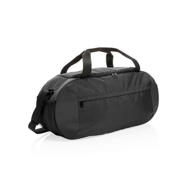 Branded Impact AWARE™ RPET modern sports duffel