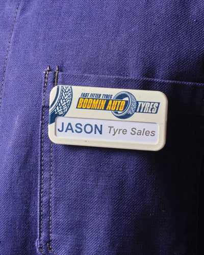 Reusable Name Badge - Low Window - Combo Clip