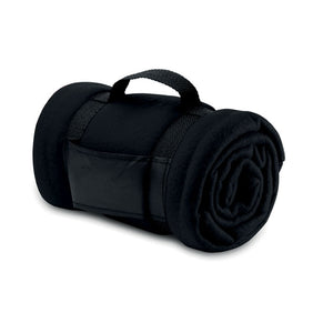Fleece blanket Black