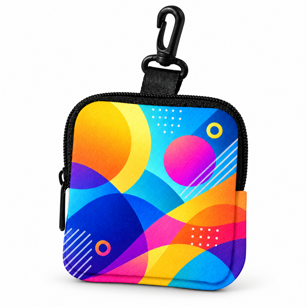 Full Colour Print Dog Treat Pouch - 110mm