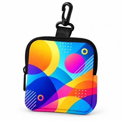 Full Colour Print Dog Treat Pouch - 110mm