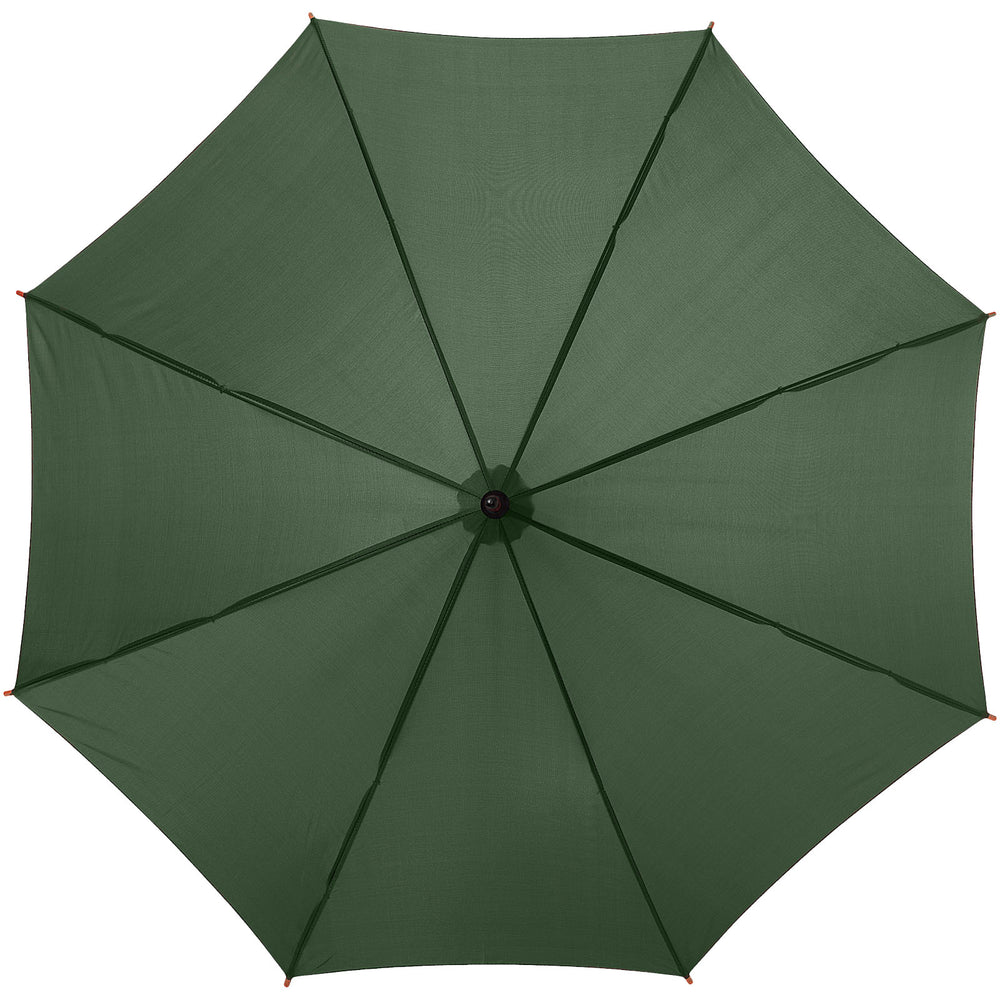 Branded Kyle 23" auto open umbrella wooden shaft and handle