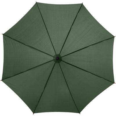 Branded Kyle 23" auto open umbrella wooden shaft and handle
