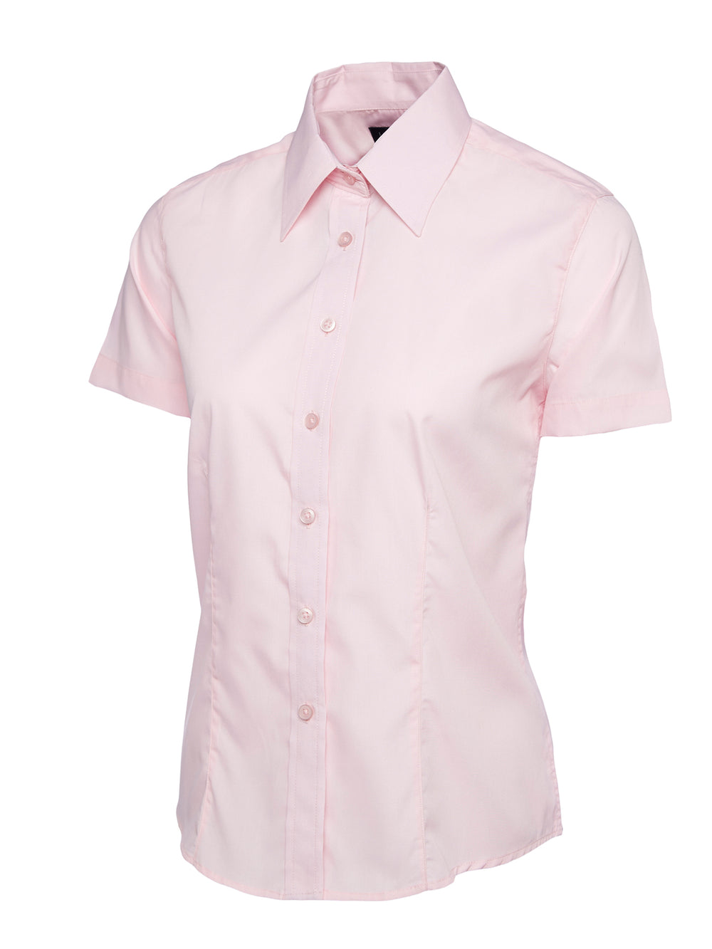 Branded Ladies Poplin Half Sleeve Shirt