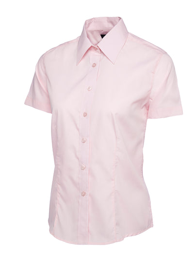 Branded Ladies Poplin Half Sleeve Shirt