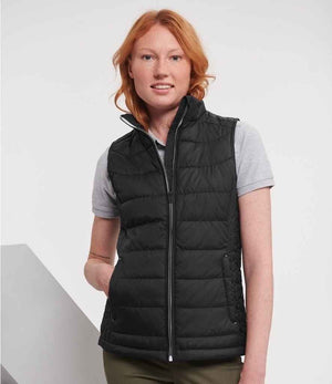 Russell Ladies Nano Padded Bodywarmer Black