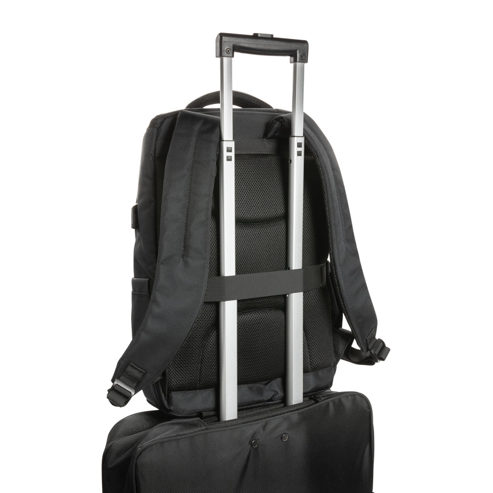 Branded Swiss Peak AWARE™ RPET Voyager 15.6" laptop backpack