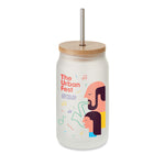Branded Sublimation mason jar 400 ml