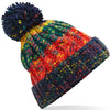 Branded Beechfield Corkscrew Pom Pom Beanie