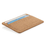 Branded Cork secure RFID slim wallet