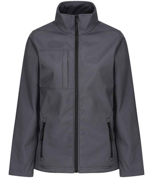Regatta Ladies Octagon II Soft Shell Jacket Seal Grey/Black