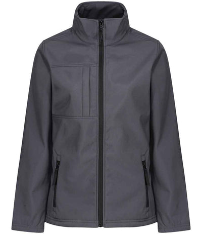 Regatta Ladies Octagon II Soft Shell Jacket Seal Grey/Black