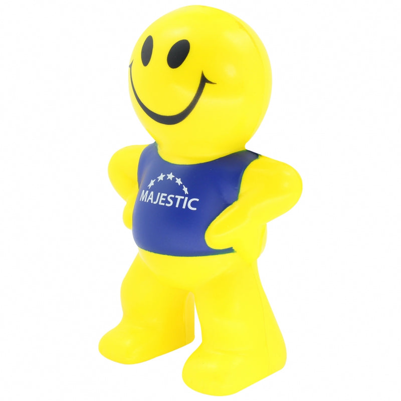 Stress Smiley Character