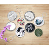 Branded Pin button