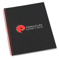 A5 Notepad with Wrapover Front Cover