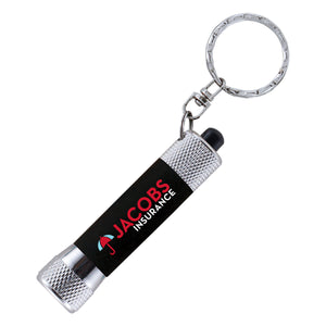 McQueen Soft Touch Torch Keyring