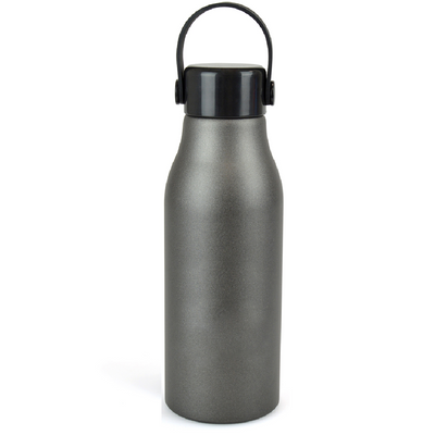 Dapto 680ml Aluminium Water Bottle with Matching Strap Blue