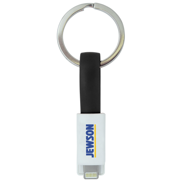 Branded 2-in-1 Keyring Charging Cable