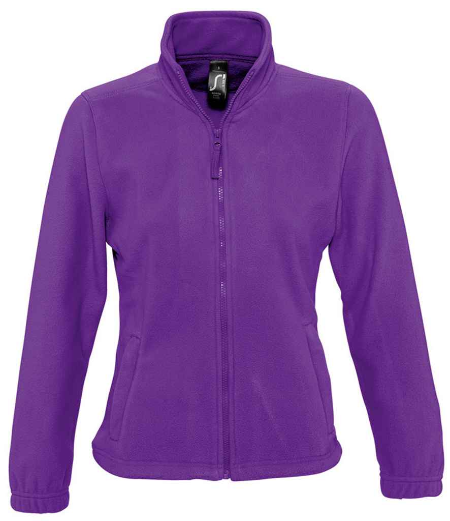 SOL'S Ladies North Fleece Jacket Dark Purple