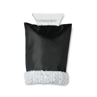 Branded Car ice scraper w/ mitten