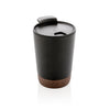 Branded GRS RPP stainless steel cork coffee tumbler