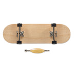 Mini wooden skateboard