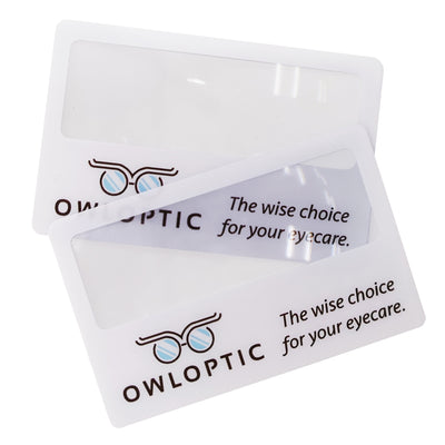 Credit Card Size Magnifier Printed Full Colour