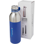 Branded Koln 590 ml copper vacuum insulated sport bottle