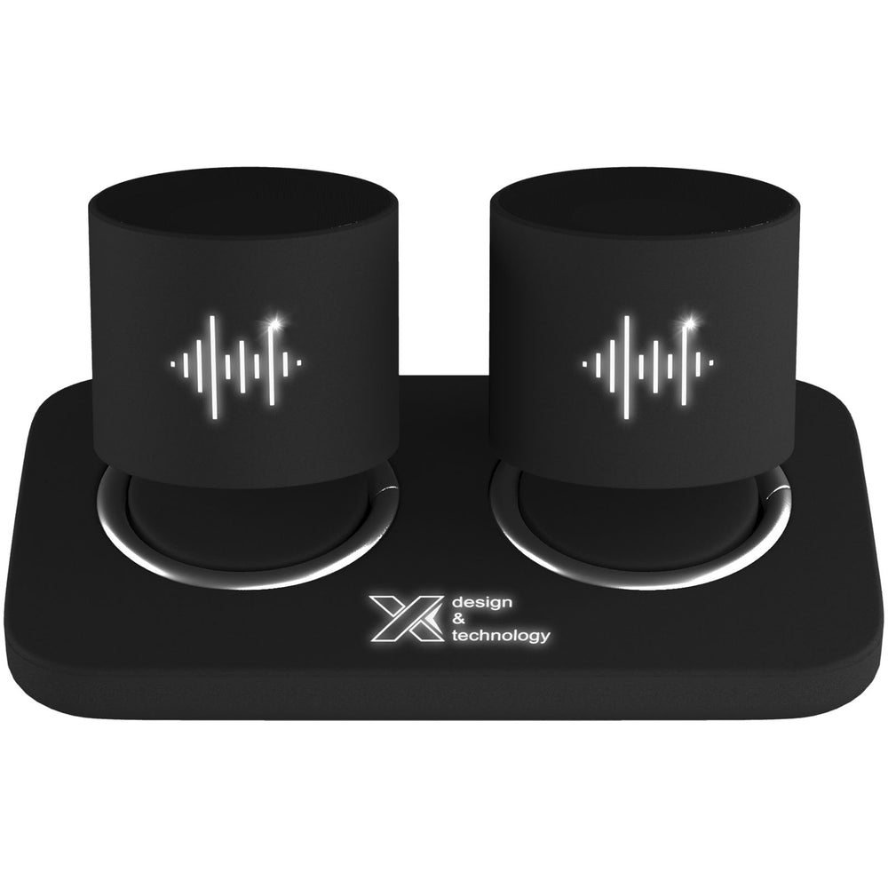 SCX.design S40 light-up dual stereo speaker station