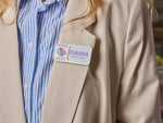 Reusable Name Badge - Right Window - Magnet