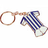 Branded Stamped Hard Enamel Keyring (60mm)