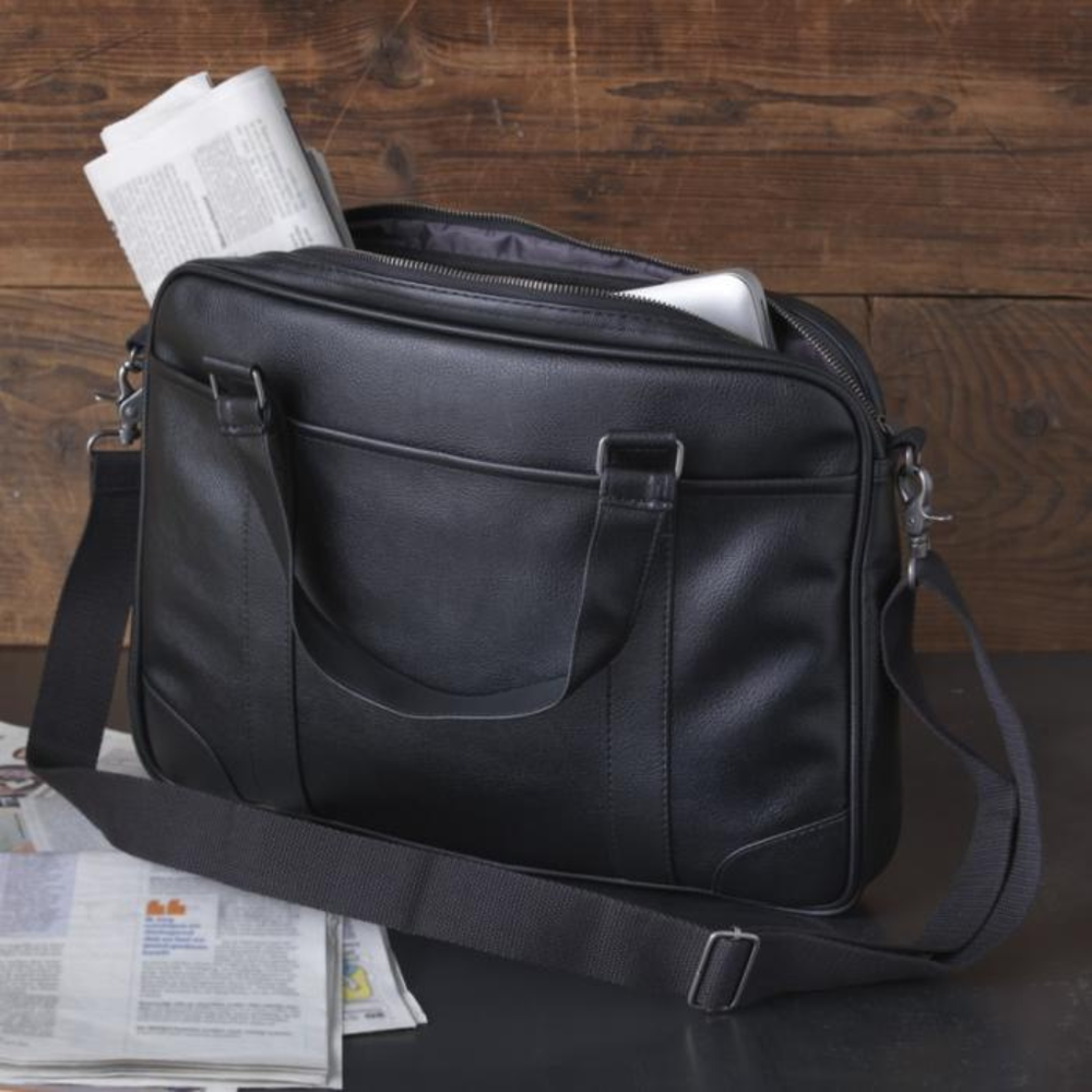 Branded Oxford 15.6" slim laptop briefcase 5L