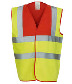 Yoko Hi-Vis Two Band and Braces Waistcoat