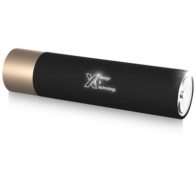 SCX.design F10 2500 mAh light-up flashlight