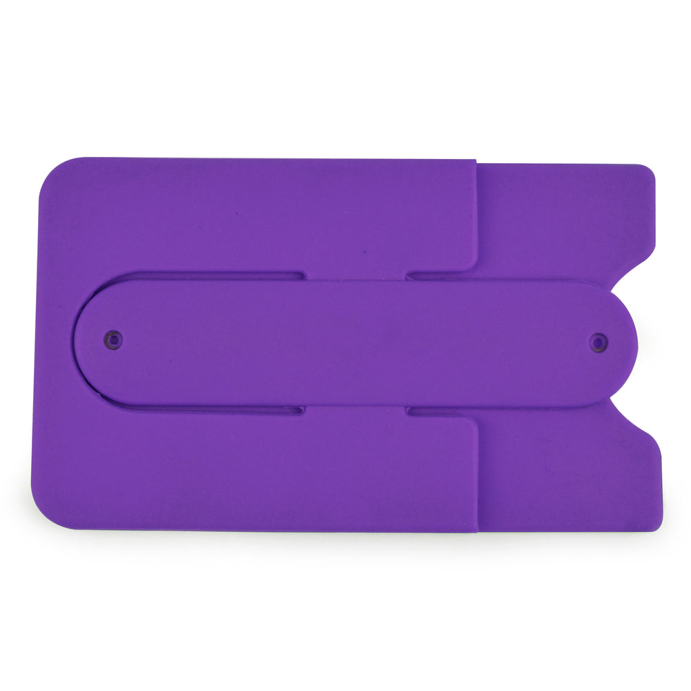 Branded White Phone Pocket & Stand - Pkd 500