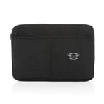Branded Laluka AWARE™ recycled cotton 15.6 inch laptop sleeve