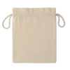 Branded Medium Cotton draw cord bag