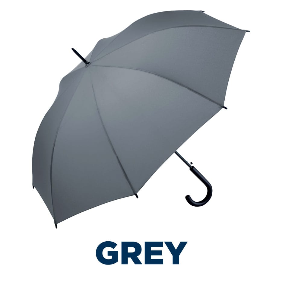 Fare Automatic Opening Umbrella with Plastic Crook Handle - 1000mm