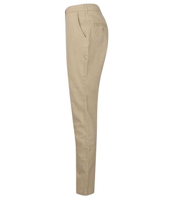Henbury Ladies Stretch Chino Trousers