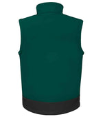 Result Soft Shell Bodywarmer Bottle Green/Black