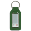 Branded Long Square Shaped Keyfob with Domed Medallion