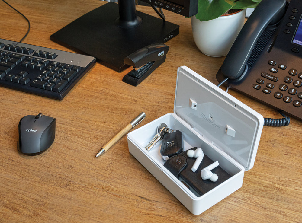 Branded UV-C steriliser box