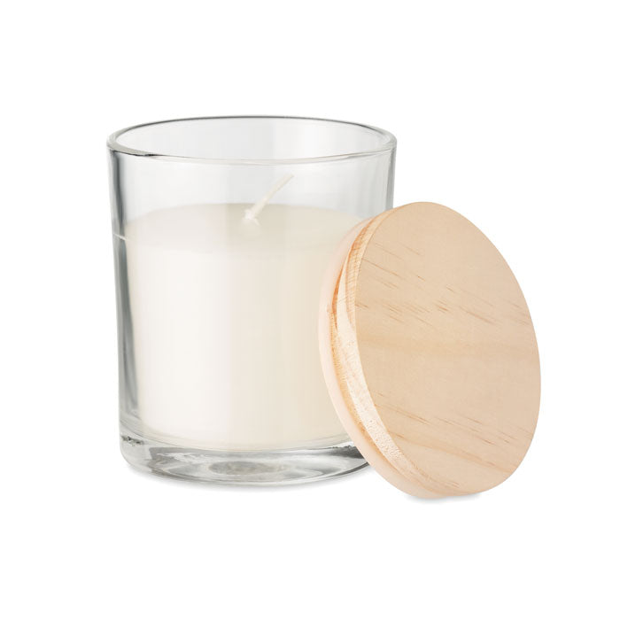 Branded Vanilla fragranced candle 7cm