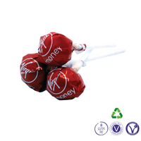 Ball shaped Mini Lollies with personalised printed wrappers