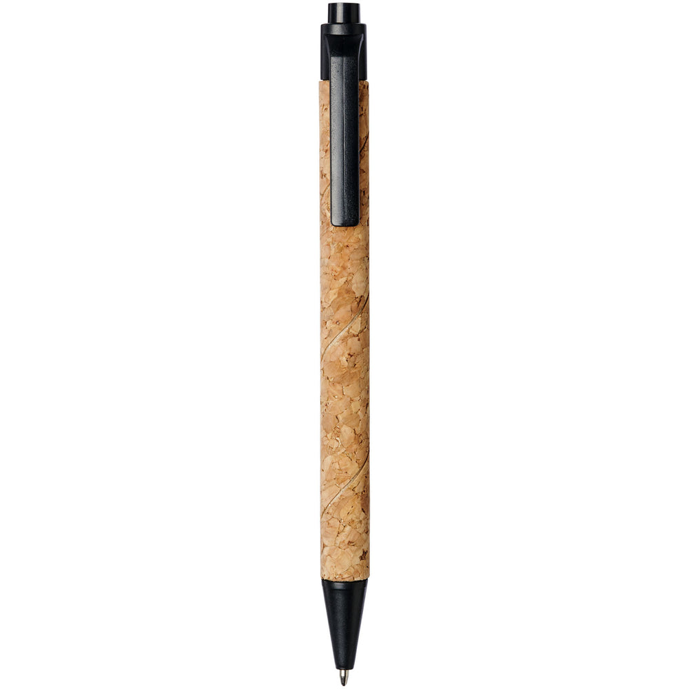 Branded Midar cork and wheat straw ballpoint pen