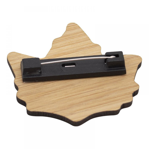 Branded Bamboo Badge (UK Made: Bespoke 70mm)