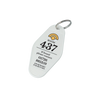 Recycled Retro Hotel Keyring