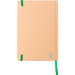 Branded Cantel Recycled paper notebook (approx. A5)