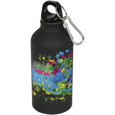 Oregon 400 ml matte water bottle with carabiner