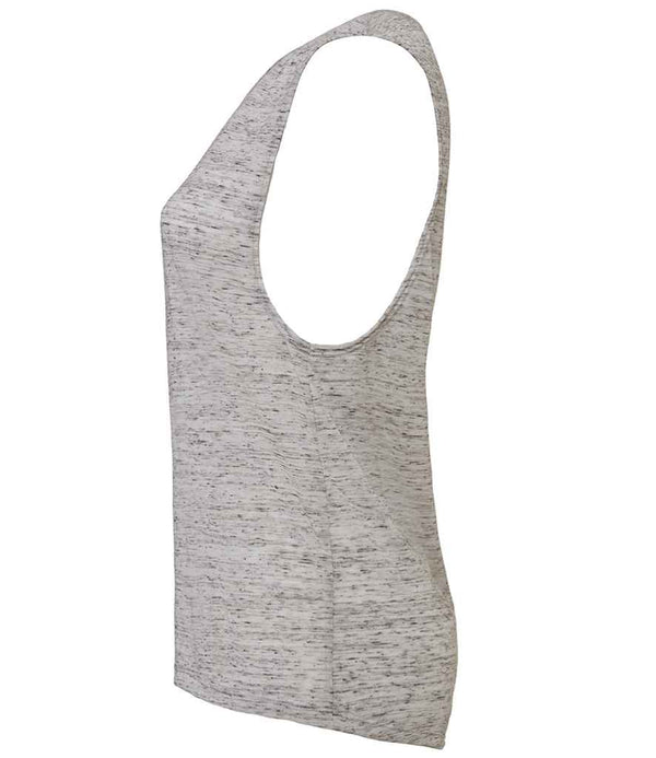 Bella Ladies Flowy Scoop Muscle Tank Top